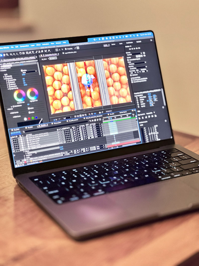 Creative process and behind the scenes